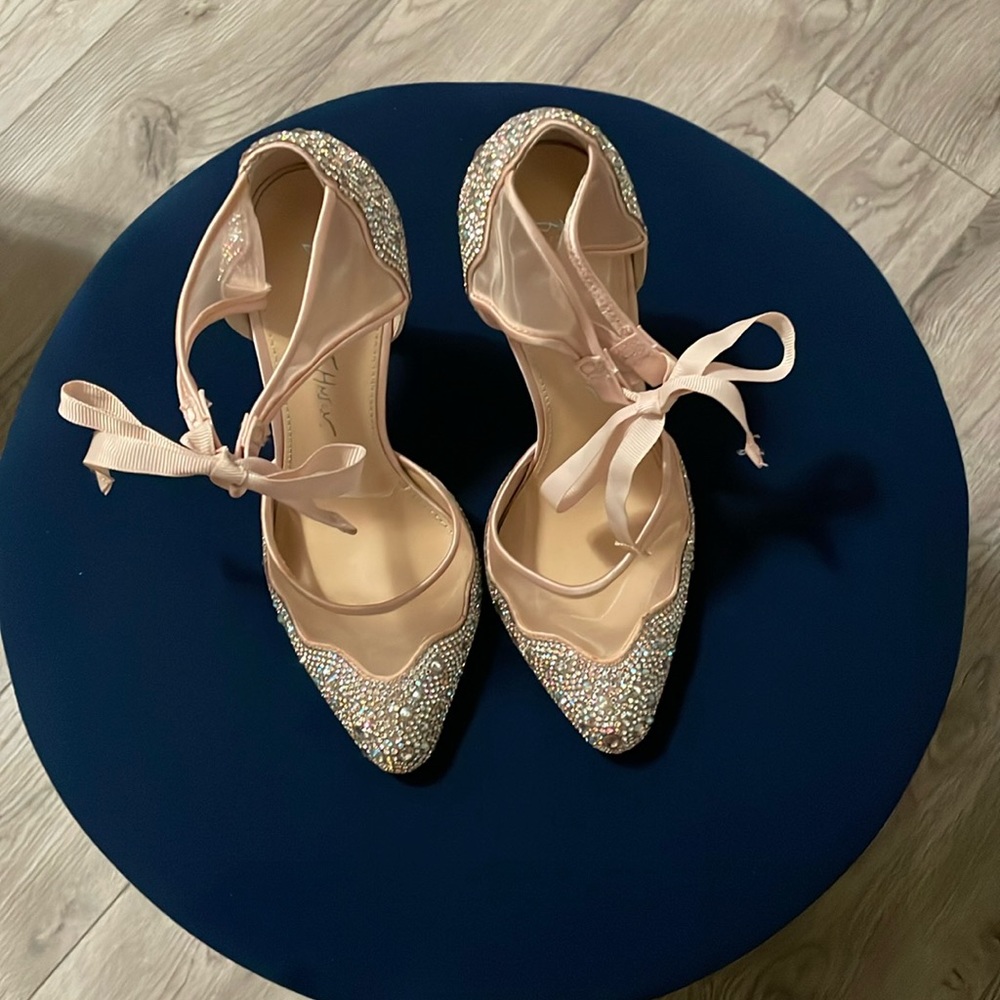Betsey Johnson Iris Bridal Shoes - Size 5 & 6